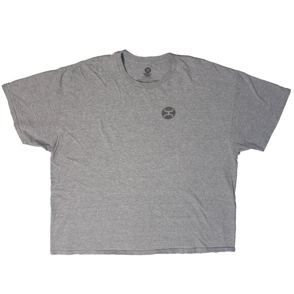 Hooey Cowboy Tonal Headdress Gray Graphic Tshirt - 2XL - Picture 2 of 5